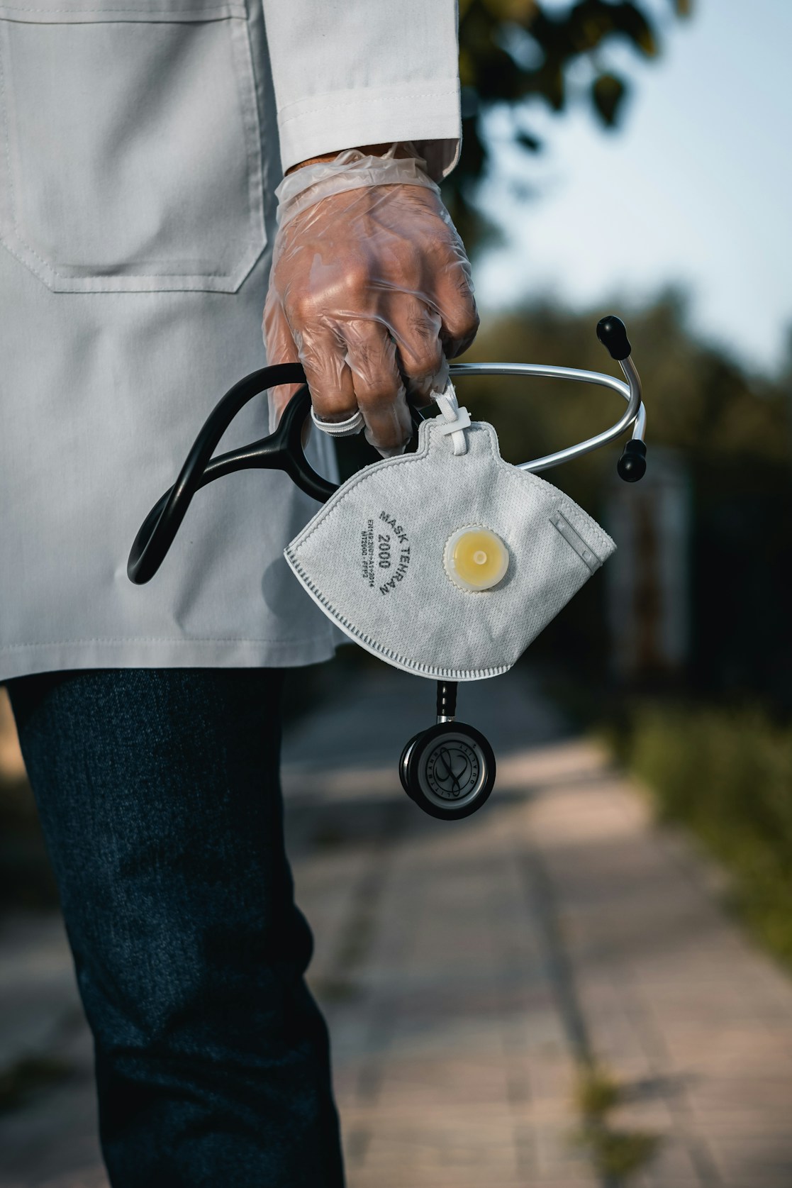 Medical Professional with Stethoscope
